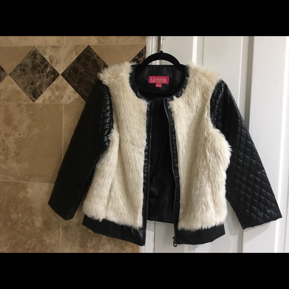 Furry leather jacket - Picture 7 of 7
